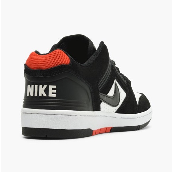 Nike SB Air Force II Low Habanero Red AKA Jordan Bred - Picture 4 of 8